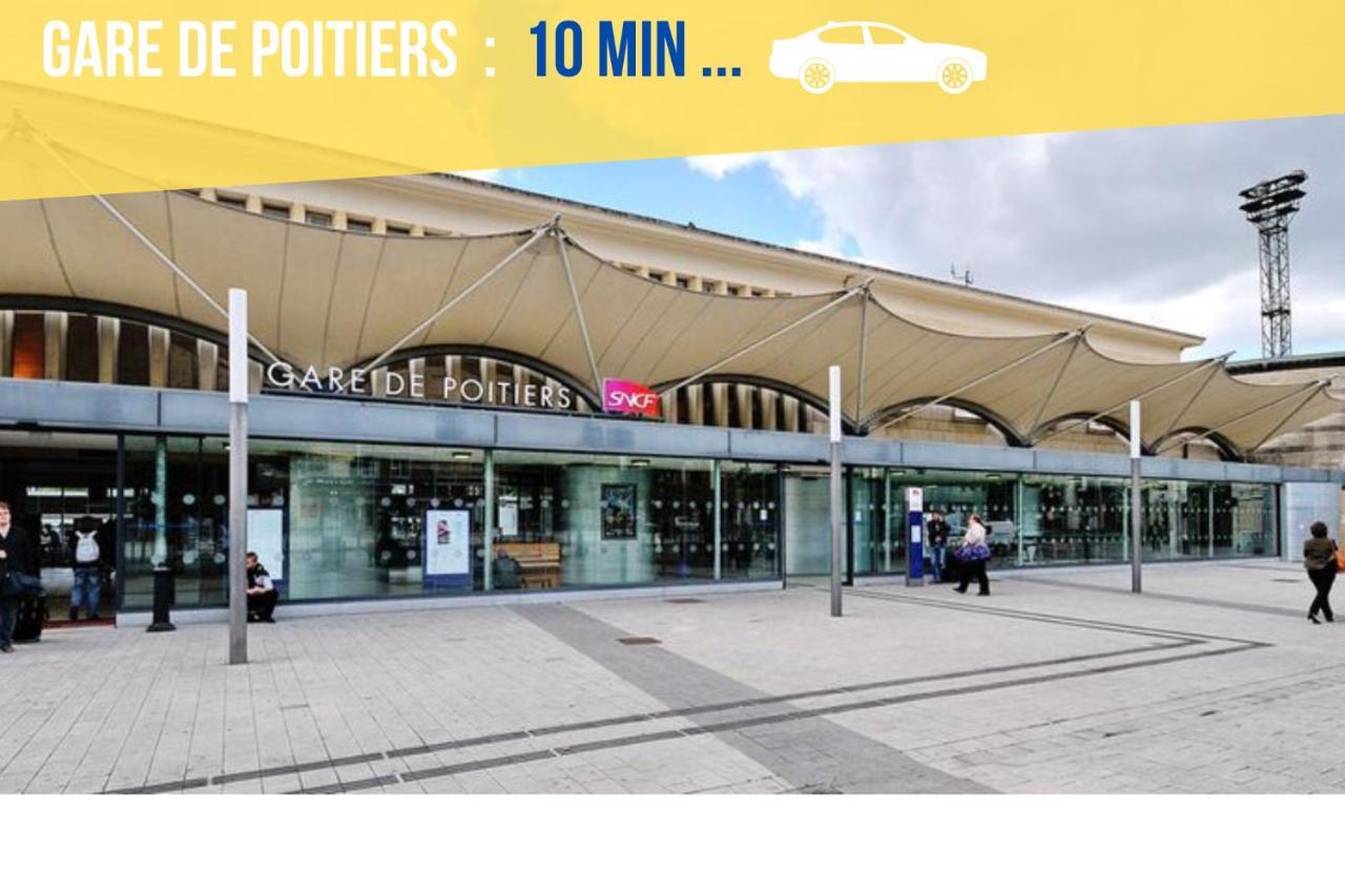 Beau-Jean, Un Cocon Sympa 5 Min A Pied Du Centre-Ville, Parking Prive, A 10 Min Du Chu Poitiers Exterior photo