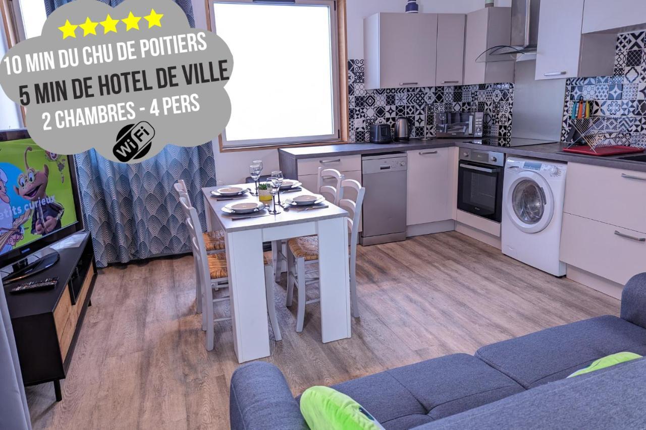 Beau-Jean, Un Cocon Sympa 5 Min A Pied Du Centre-Ville, Parking Prive, A 10 Min Du Chu Poitiers Exterior photo